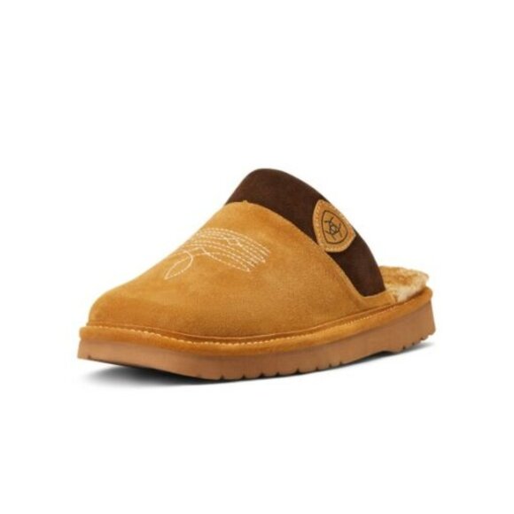 Ariat Men's Silversmith Square Toe Chestnut Slipper - Picture 1 of 7